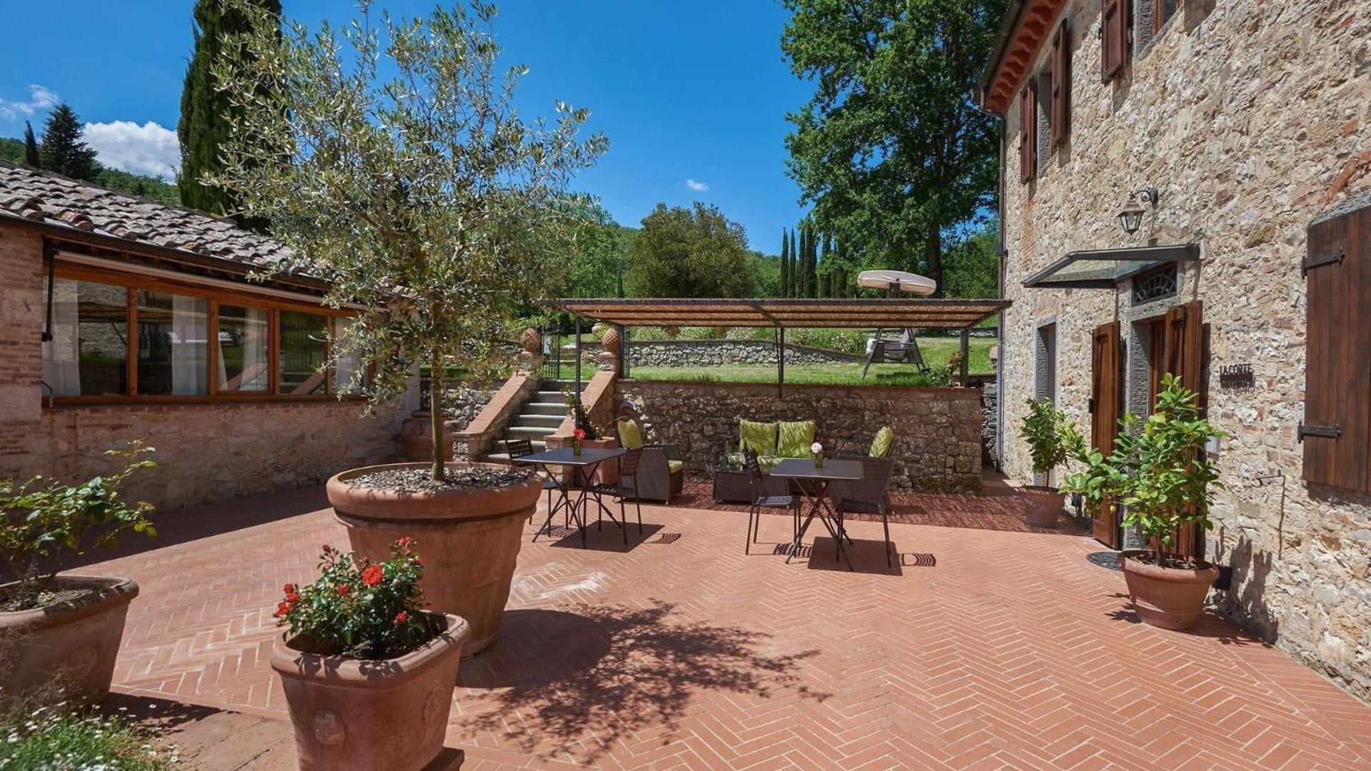 La Corte Del Chianti Classico Gaiole in Chianti Exterior photo